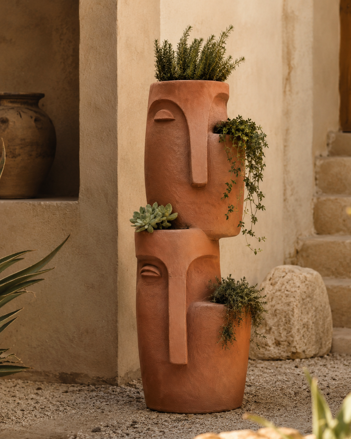 Double Stacked Face Planter