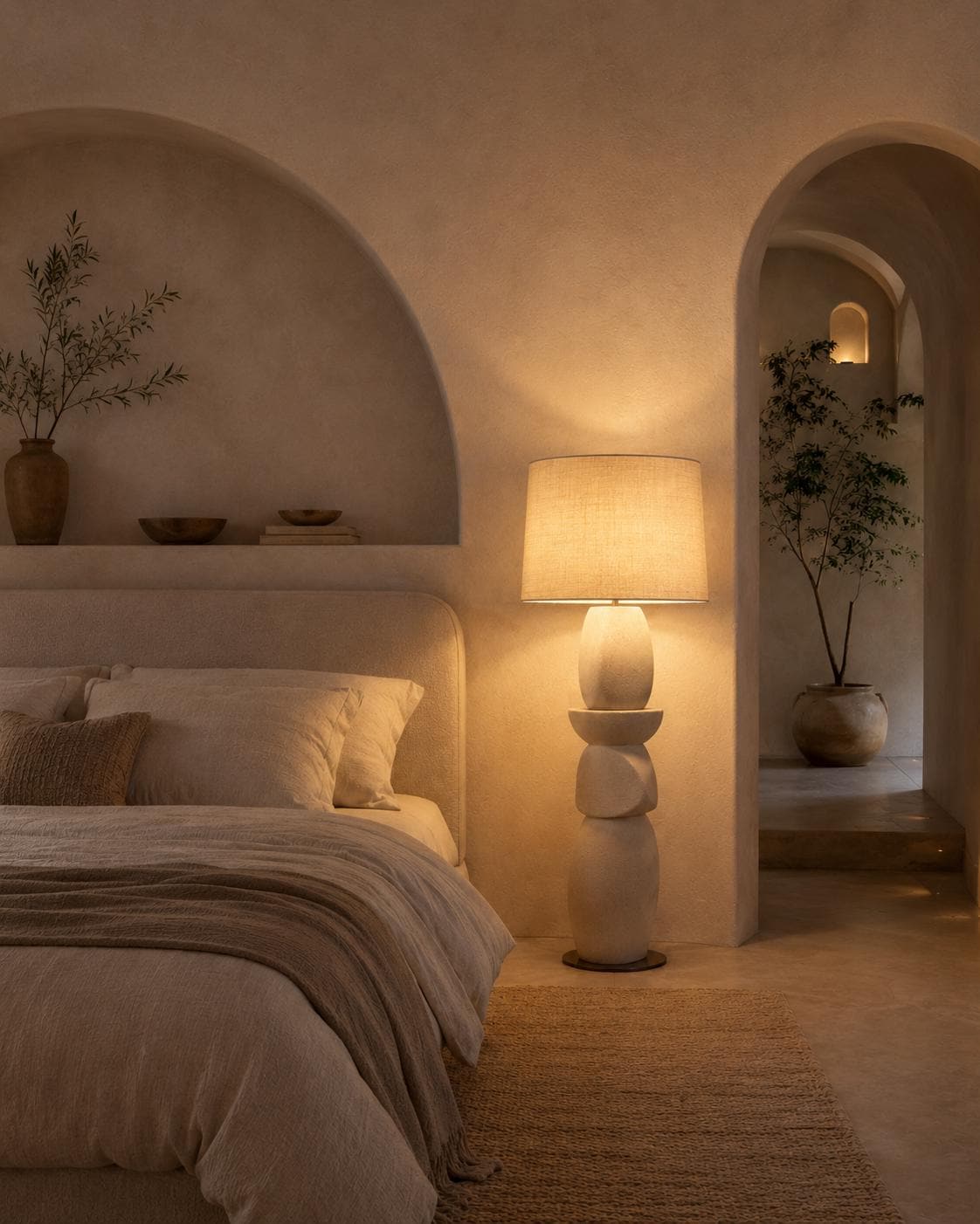 Handmade Sculptural Floor Lamp No.192