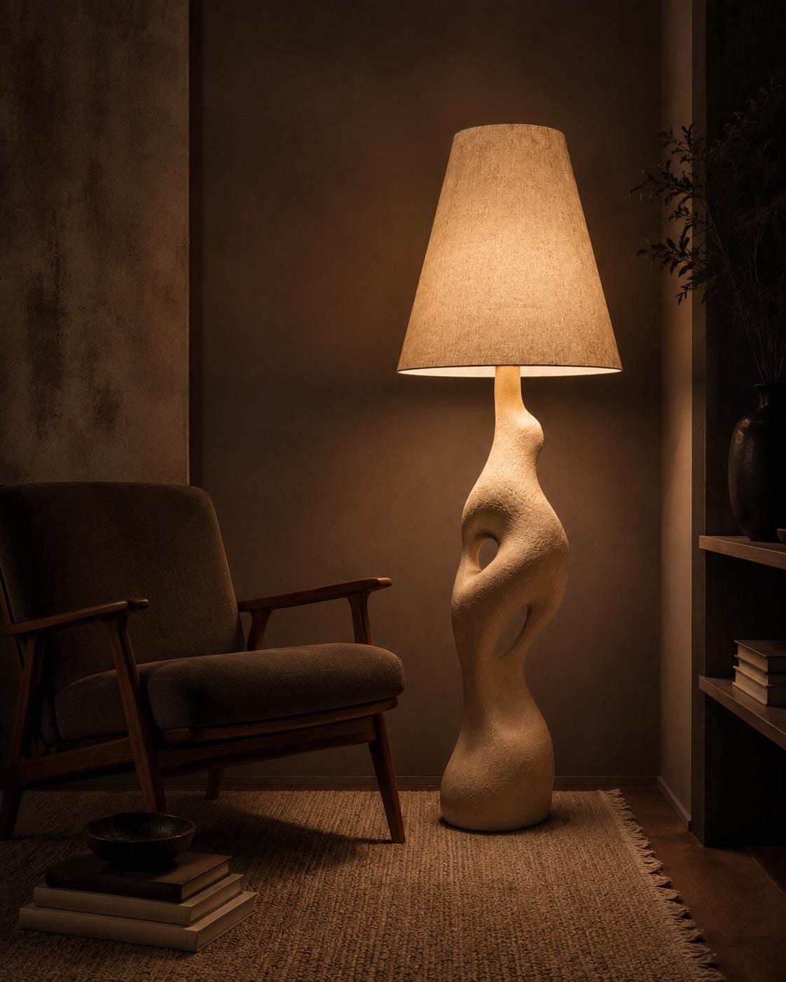 Organic Sculptural Floor Lamp No.187