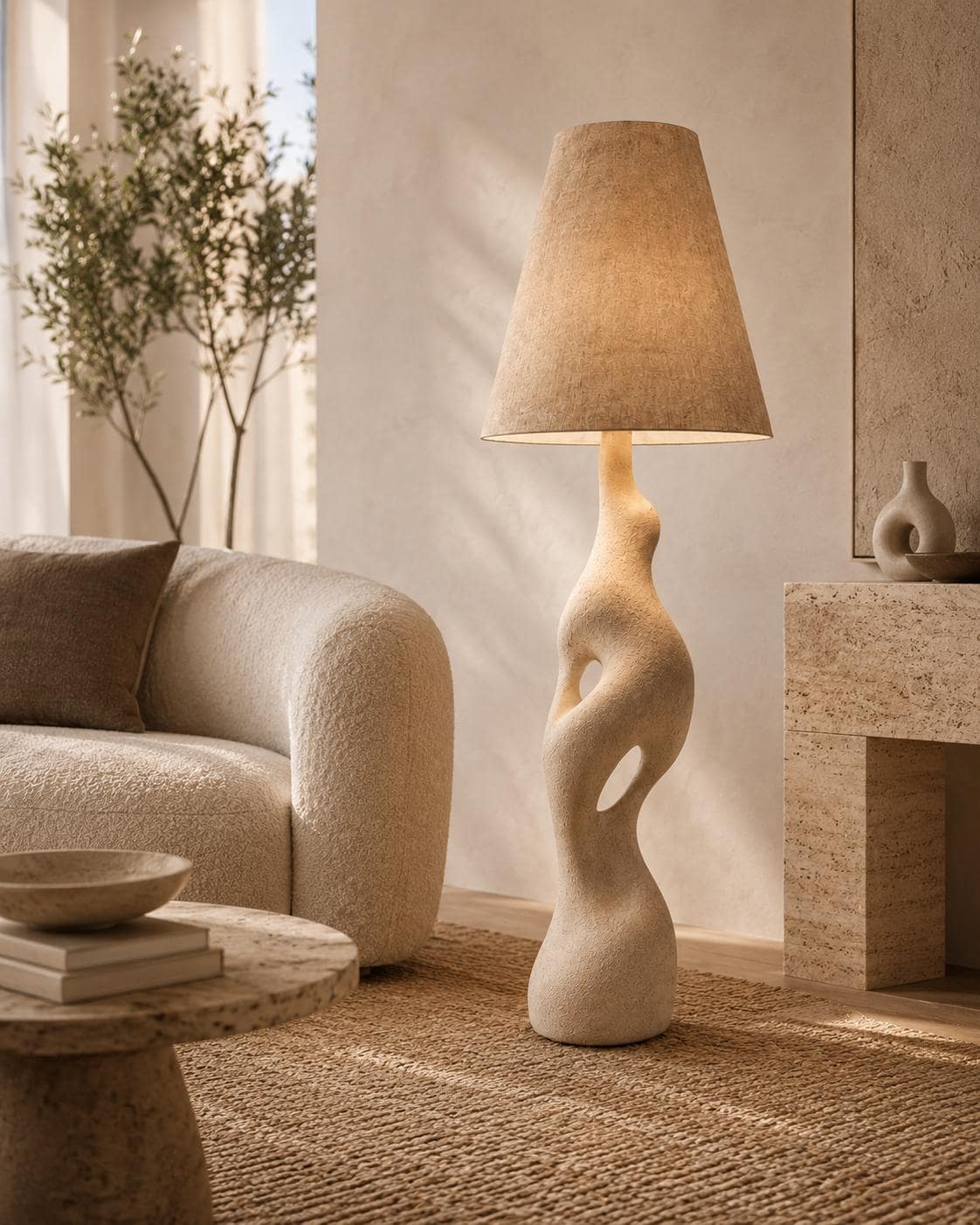 Organic Sculptural Floor Lamp No.187