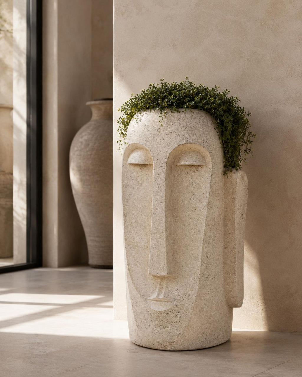 Sculptural Face Planter