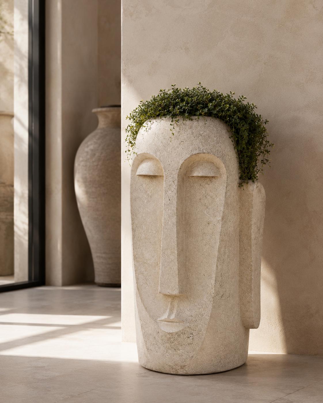 Sculptural Face Planter