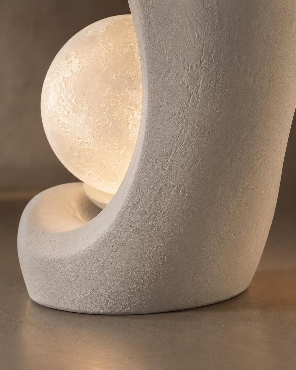 Illuminated Sculptural Art Object | Modern Sculptural Floor Lamp | Large Decor 71 Inches