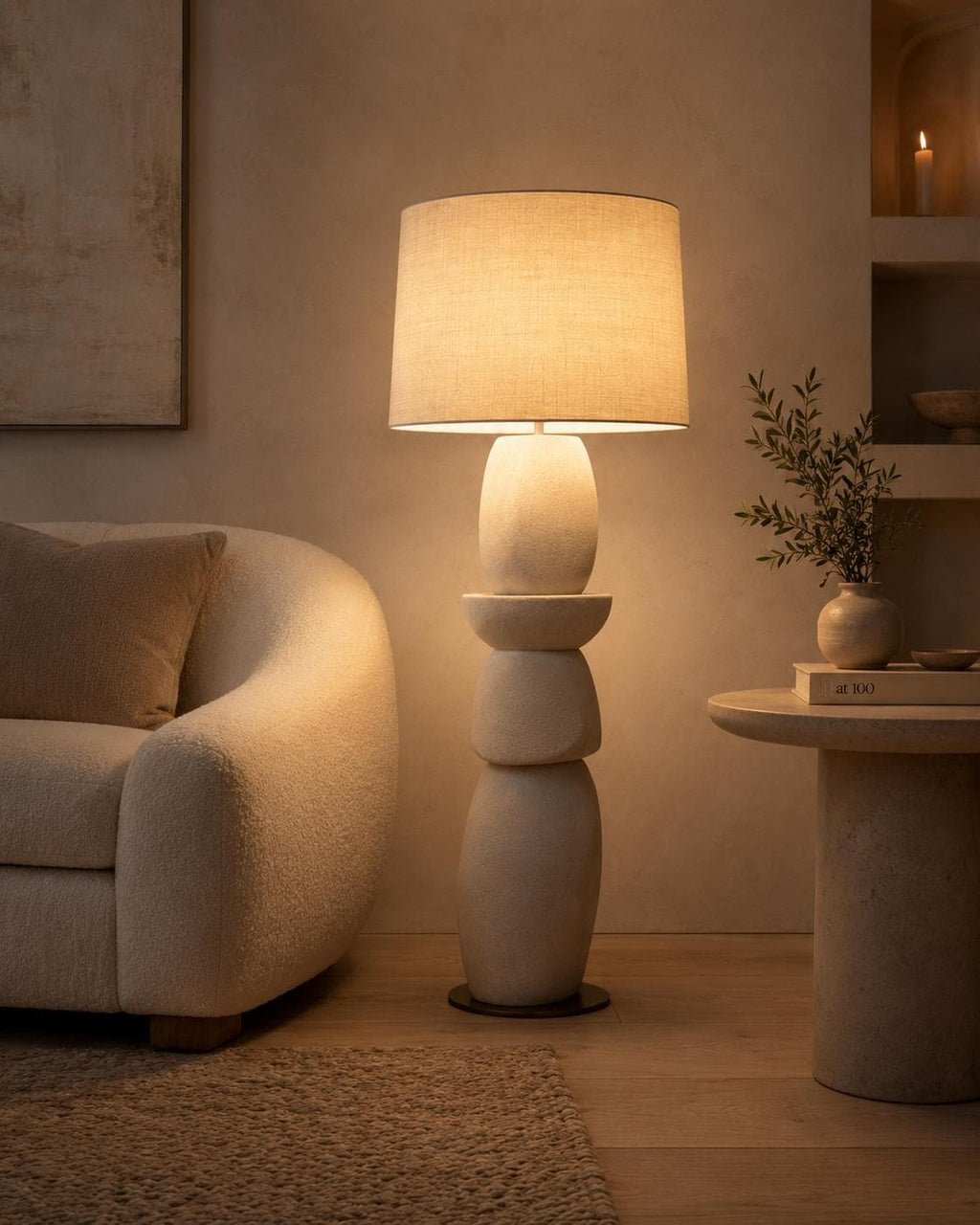Handmade Sculptural Floor Lamp No.192