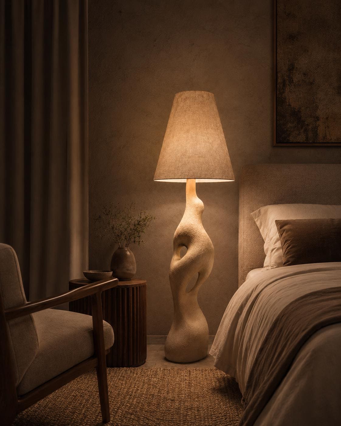 Organic Sculptural Floor Lamp No.187
