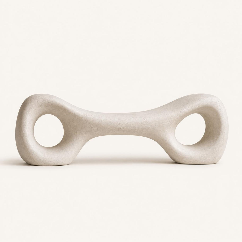 Organic Sculptural Minimalist Bench