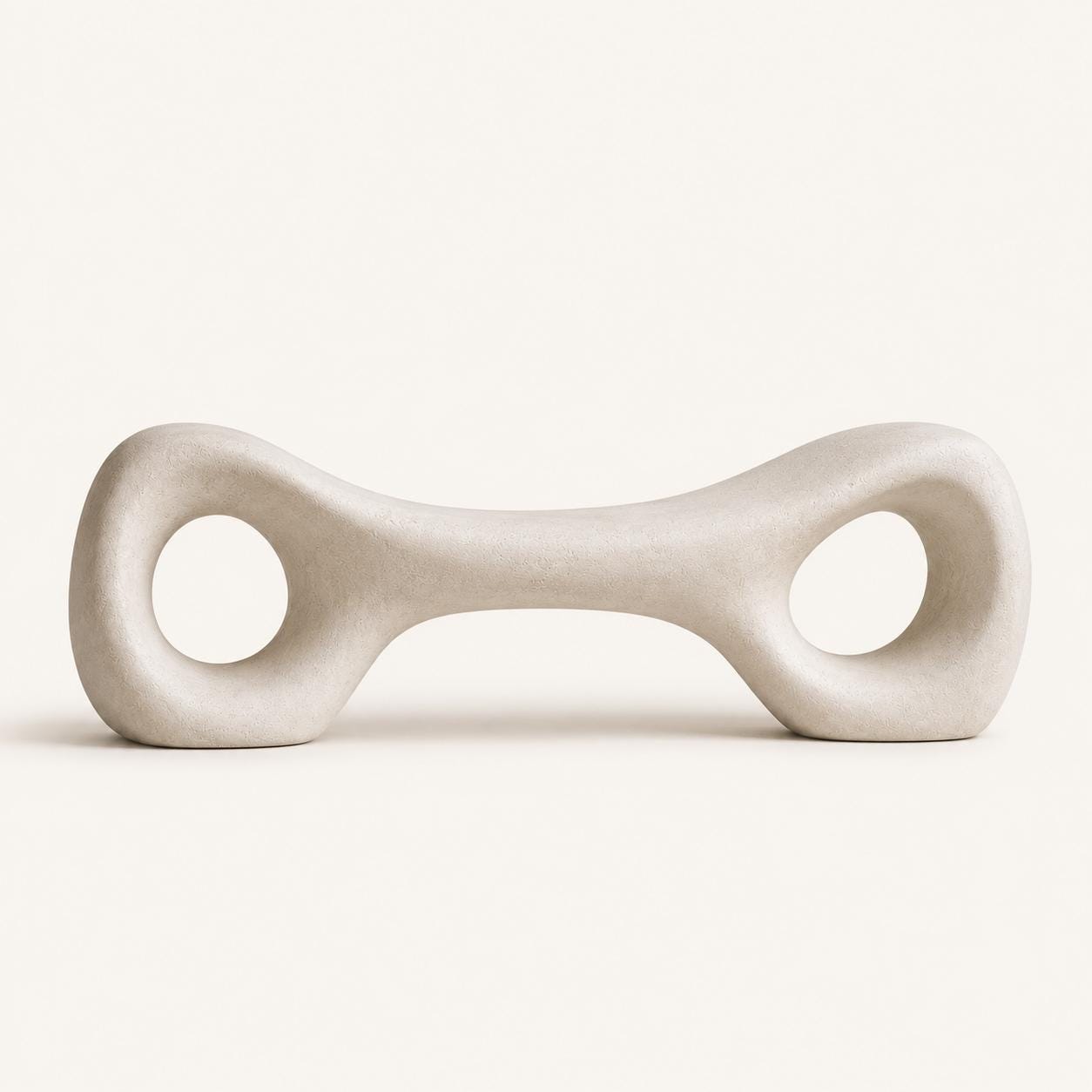 Organic Sculptural Minimalist Bench