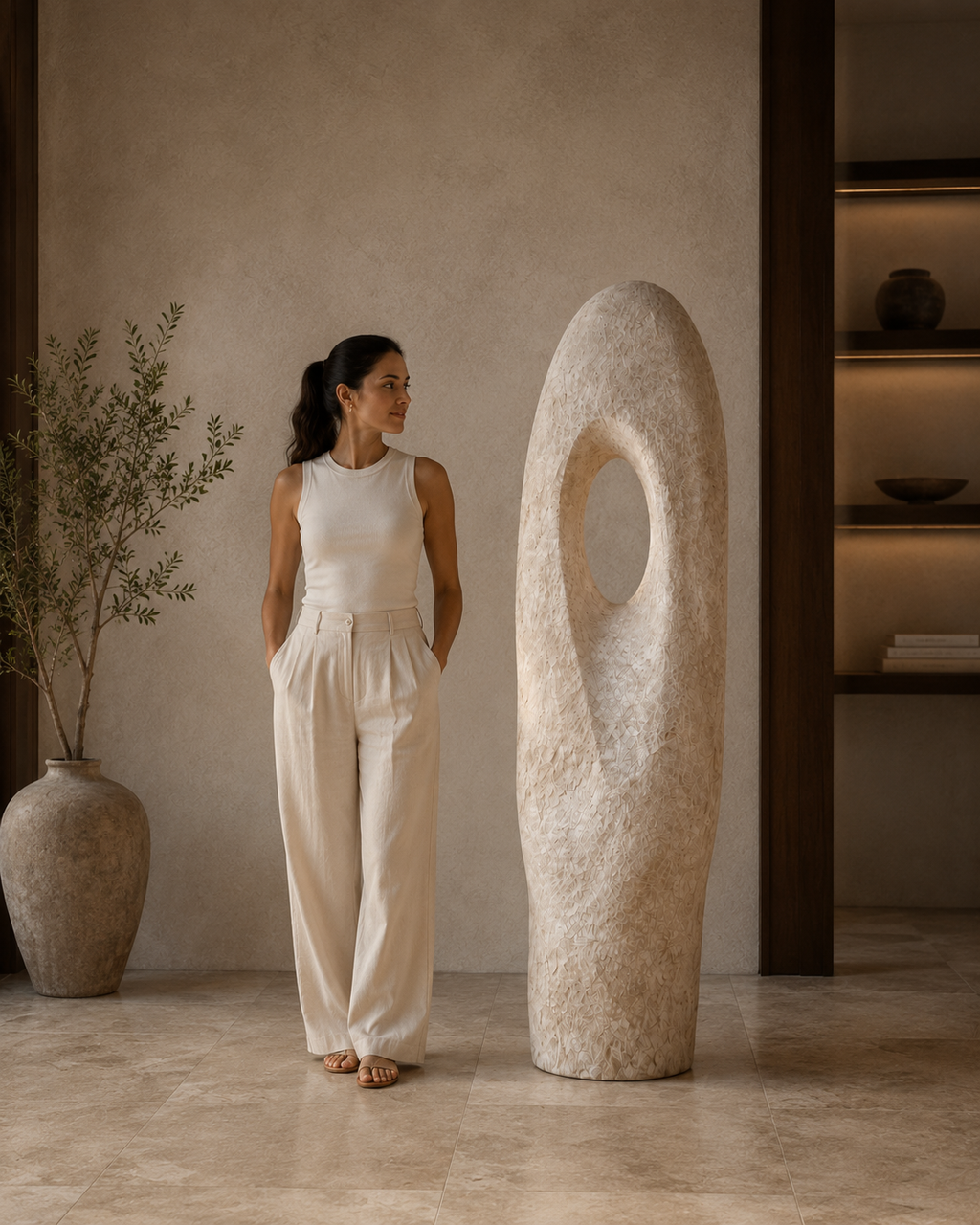 Monolith Totem Sculpture